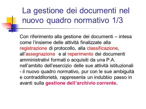 Guida al reperimento dei documenti .